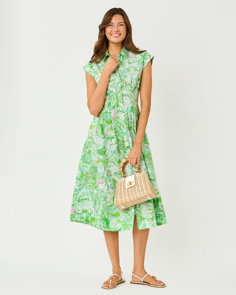 Lilly Pulitzer Tonya Midi Shirtdress