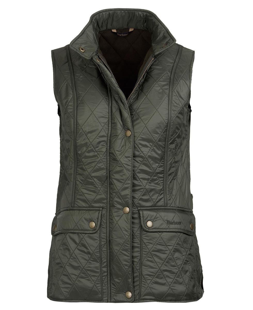 Barbour Wray Gilet Vest in Olive Women s Barbour Jackets THE LUCKY KNOT