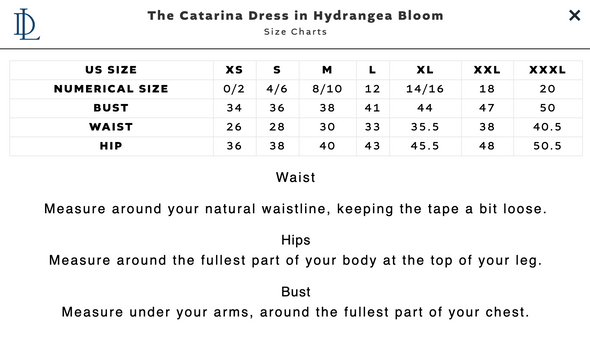 Duffield Lane Catarina Dress - Hydrangea Bloom