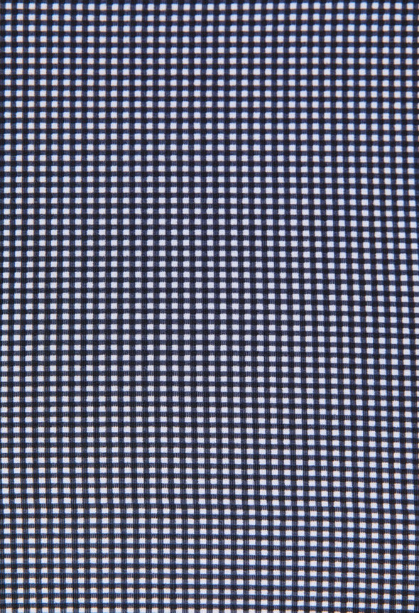 Fabric of the IBKUL Mini Check Skort - Black/White