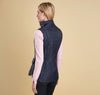 Back view of the Barbour Wray Gilet Vest - Navy