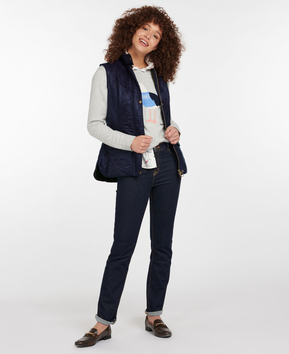 Barbour wray gilet shop navy