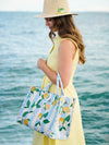 Lemon Stripe Tote Bag – THE LUCKY KNOT