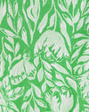 Up close view of the pattern of the Lilly Pulitzer Riegan Dress - Fauna Green.