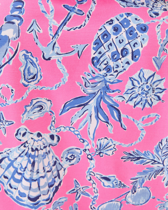 Lilly Pulitzer Eleni Pullover - Rousseau Pink - Barefoot Beachcombers