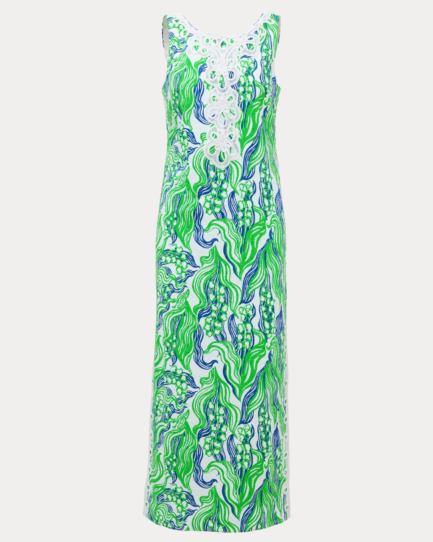 Lilly Pulitzer Marleigh Stretch Maxi Shift Dress - Putting Green Overs THE LUCKY KNOT Lilly Pulitzer Marleigh Stretch Maxi Shift Dress - Putting Green Overs THE LUCKY KNOT