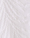 Fabric of the Lilly Pulitzer Elsey Shift - Resort White - Leafy Knit Pucker Jacquard