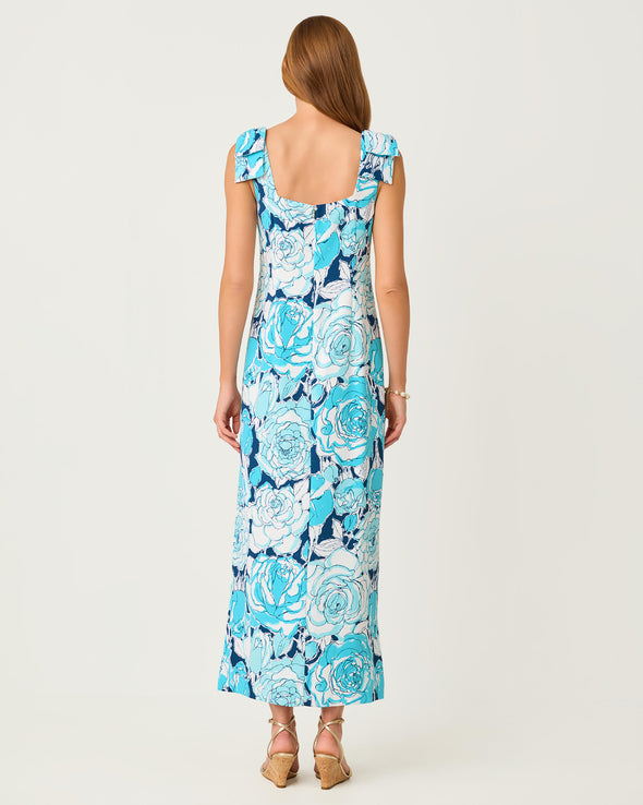 Lilly Pulitzer Bernice Maxi Dress - Capri Blue Rosanna 4 Lilly Pulitzer Bernice Maxi Dress - Capri Blue Rosanna 4