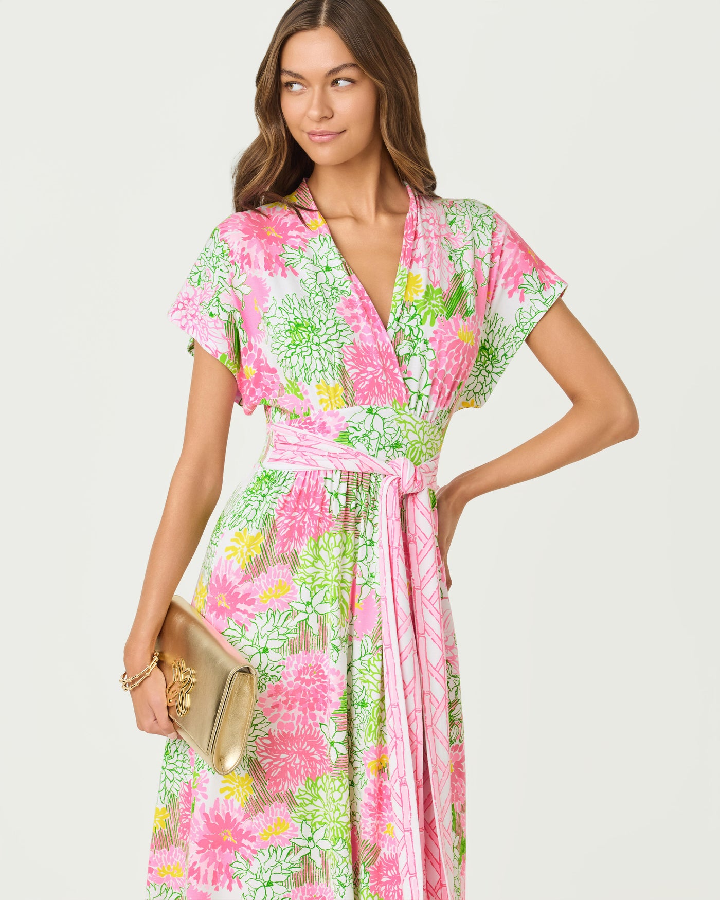 Lilly Pulitzer Keenan Maxi Dress - Resort White Mum Patch THE LUCKY KNOT Lilly Pulitzer Keenan Maxi Dress - Resort White Mum Patch THE LUCKY KNOT