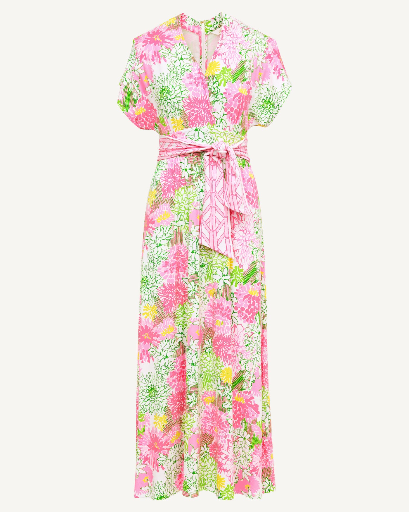 Lilly Pulitzer Keenan Maxi Dress - Resort White Mum Patch 4 Lilly Pulitzer Keenan Maxi Dress - Resort White Mum Patch 4