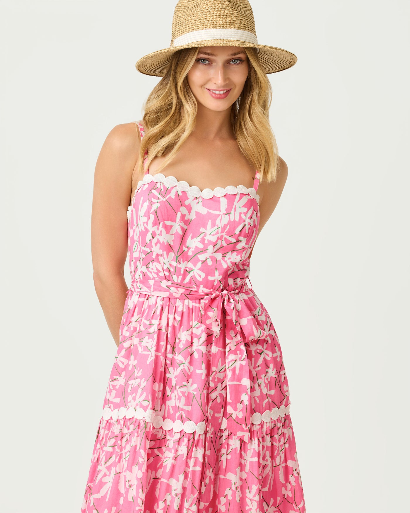 Lilly Pulitzer Laney Maxi Dress - Confetti Pink Liza THE LUCKY KNOT Lilly Pulitzer Laney Maxi Dress - Confetti Pink Liza THE LUCKY KNOT