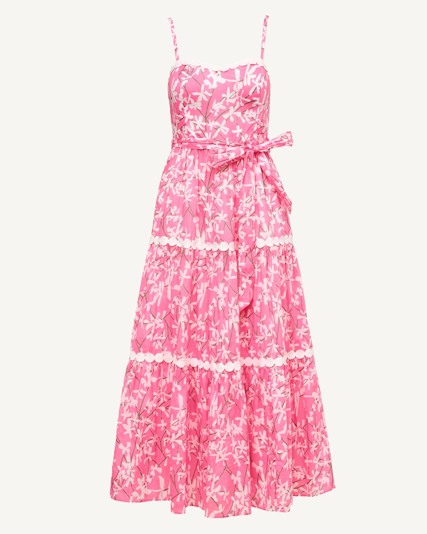 lilly pulitzer pink floral dress Lilly Pulitzer Women's Edith Eyelet Midi Dress, Pink, Cotton