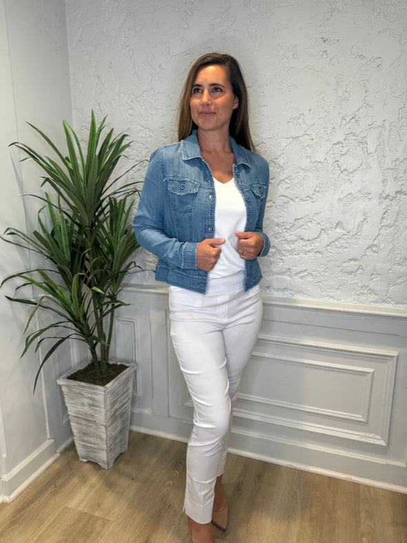 Lulu B Denim Travel Jacket - Blue Jean