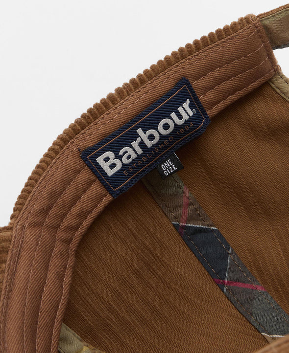 Barbour Preston Corduroy Cap - Camel