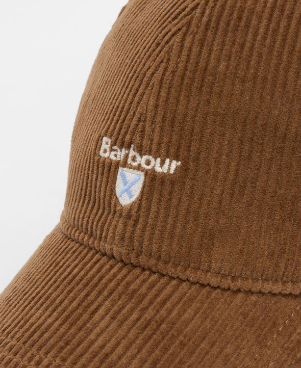 Barbour Preston Corduroy Cap - Camel