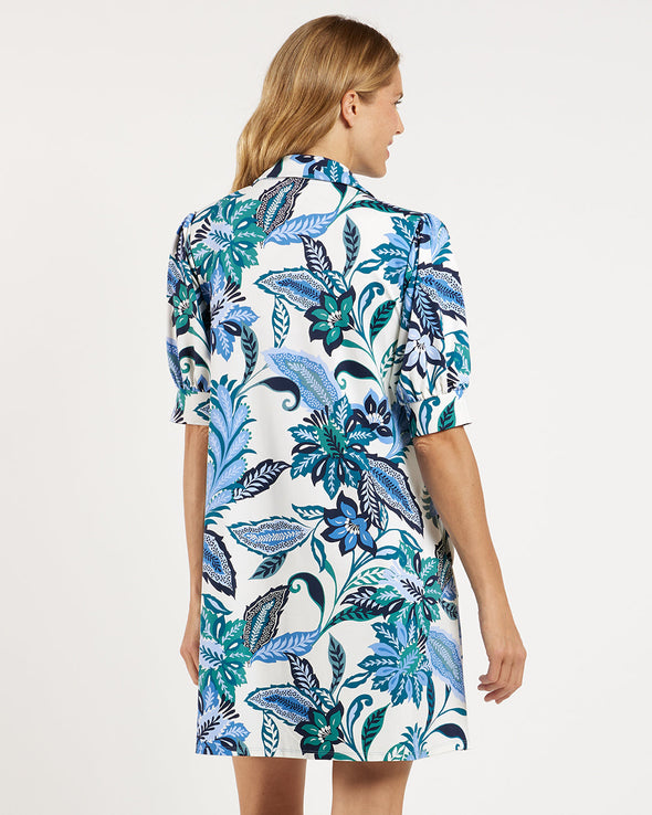 Jude Connally Emerson Dress - Falling Floral Cream