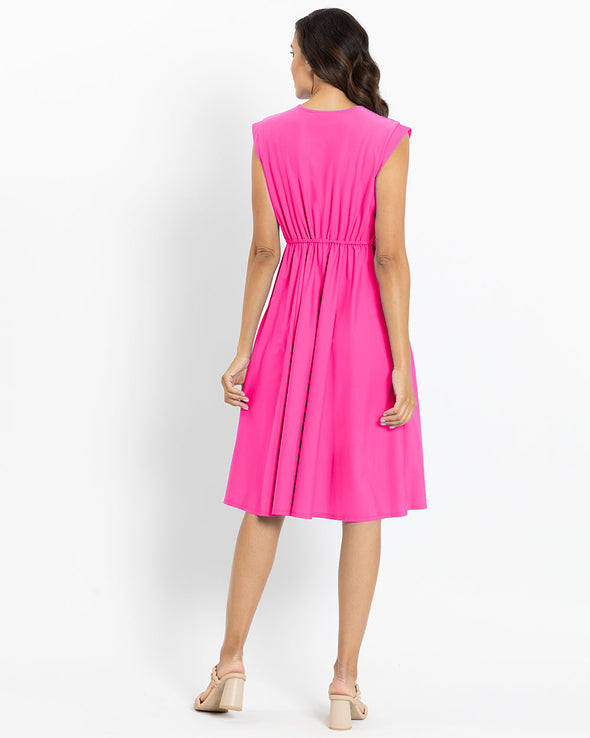 Jude Connally Tess Midi Dress - Spring Pink