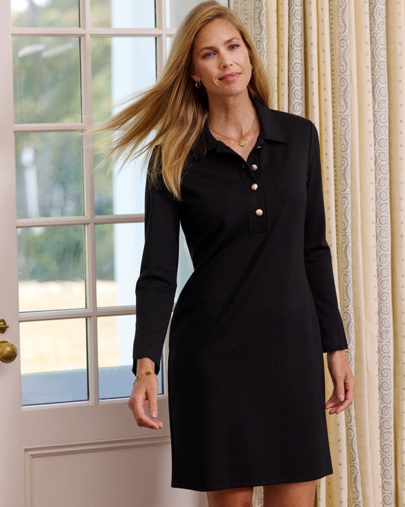 Jude Connally Midge Dress - Black/Gold