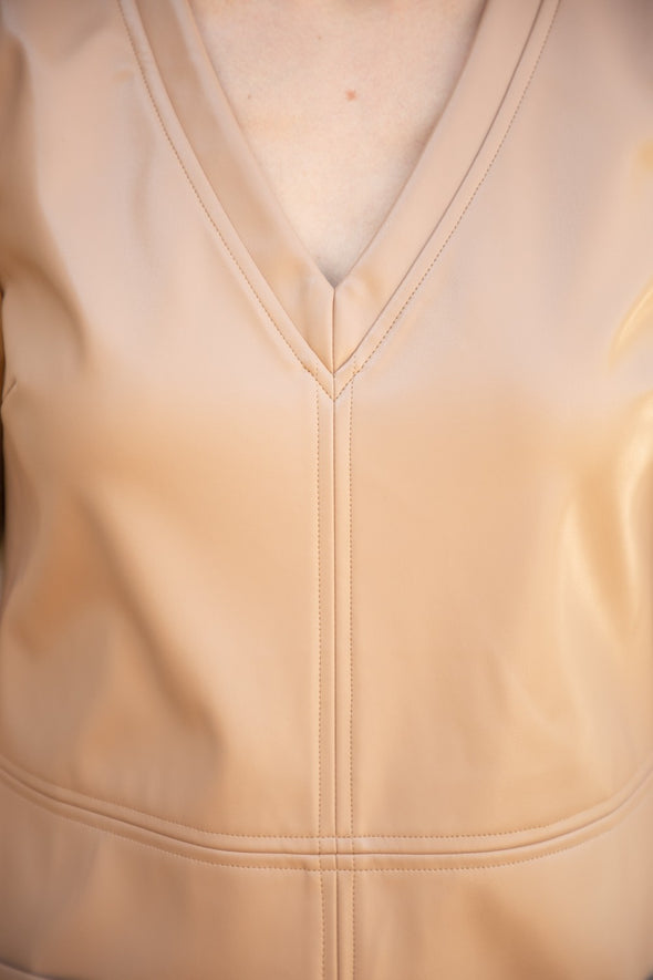 Voy Luna Dress - Taupe