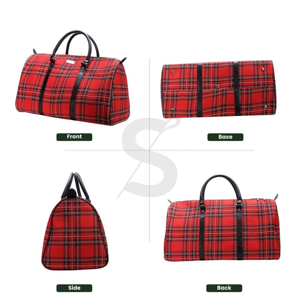Royal Stewart Tartan Duffel
