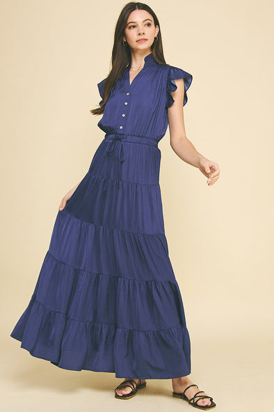 Sherri Maxi Dress - Navy