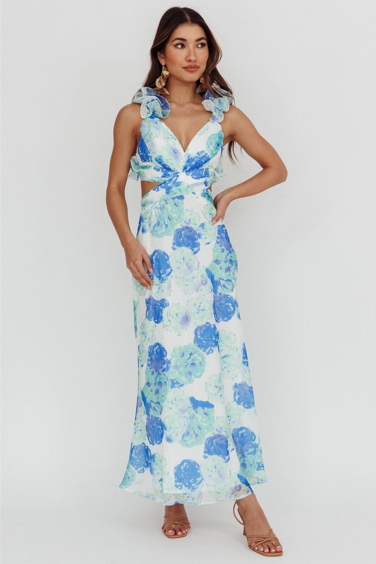 Martha's Vineyard Floral Maxi Dress X-Small