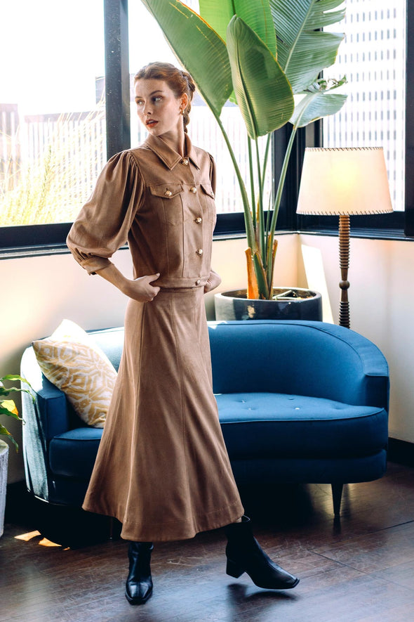 Ryder Skirt - Camel