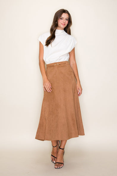 Ryder Skirt - Camel