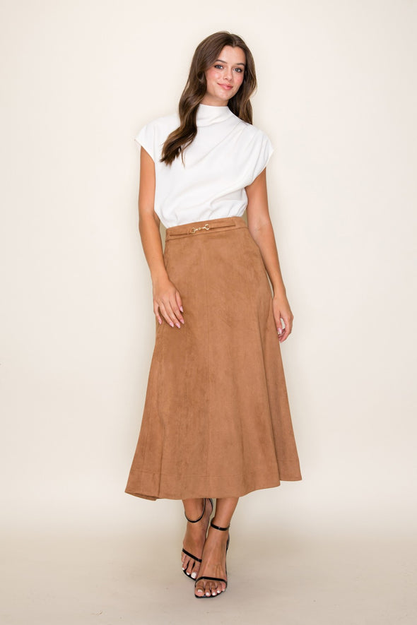 Ryder Skirt - Camel