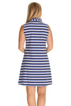 Duffield Lane Poppy Dress - Blue Ombre Stripe