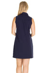 Back view of the Duffield Lane Opal Dress - Navy
