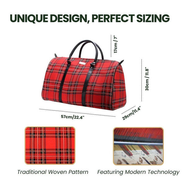 Royal Stewart Tartan Duffel
