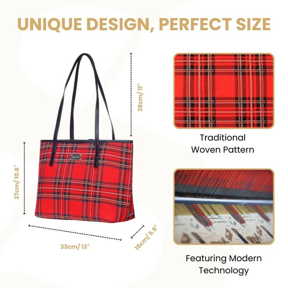 Royal Stewart Tartan Tote