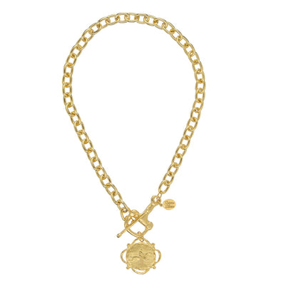 Susan Shaw Felicity Pendant Toggle Necklace