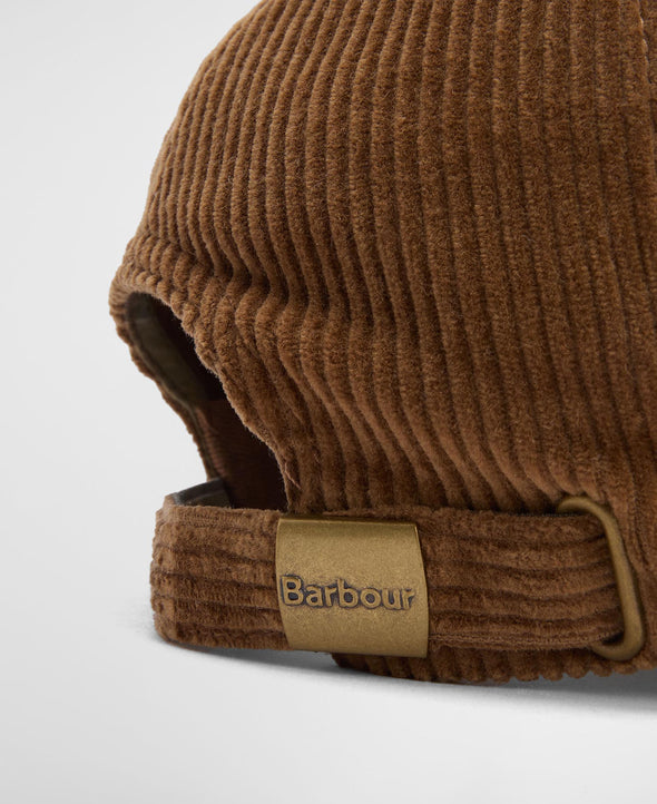 Barbour Preston Corduroy Cap - Camel