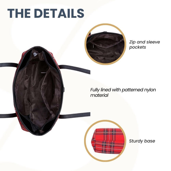 Royal Stewart Tartan Tote
