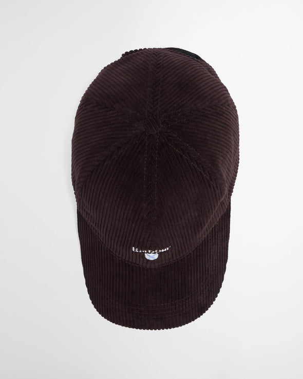 Barbour Preston Corduroy Cap - Brown