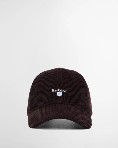 Barbour Preston Corduroy Cap - Brown