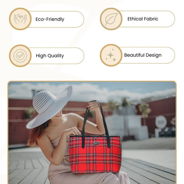 Royal Stewart Tartan Tote