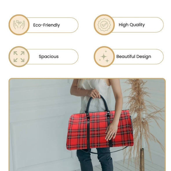 Royal Stewart Tartan Duffel