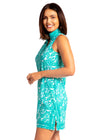 Side view of the Cabana Life St Pete Sleeveless Tunic Dress