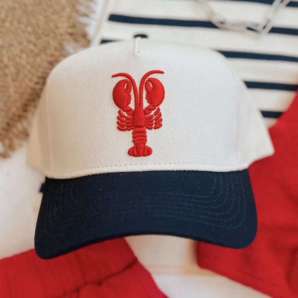 Lobster Vintage Trucker Hat – THE LUCKY KNOT