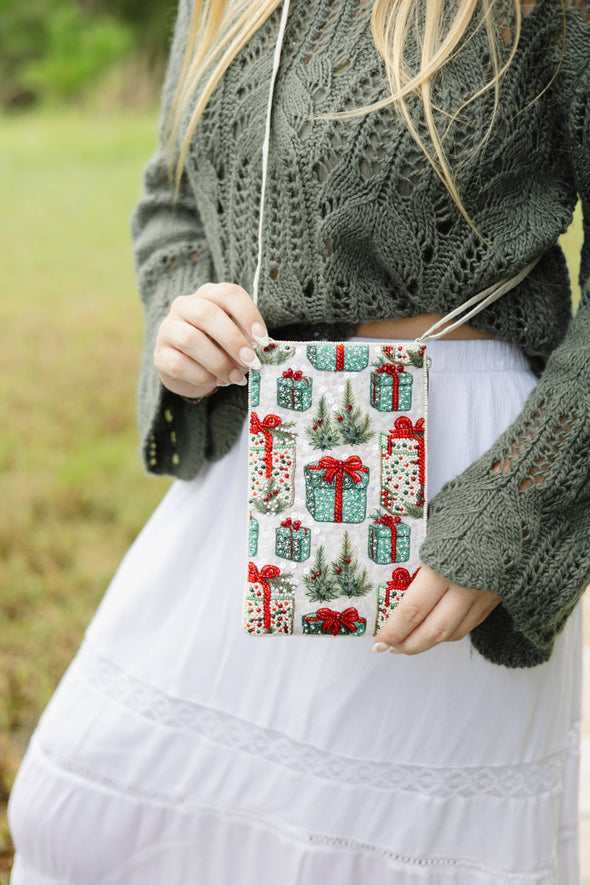 Beaded Club Bag - Presents