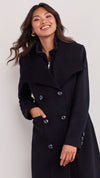 Front view of the Ellen Tracy Lauren Jacket - Navy