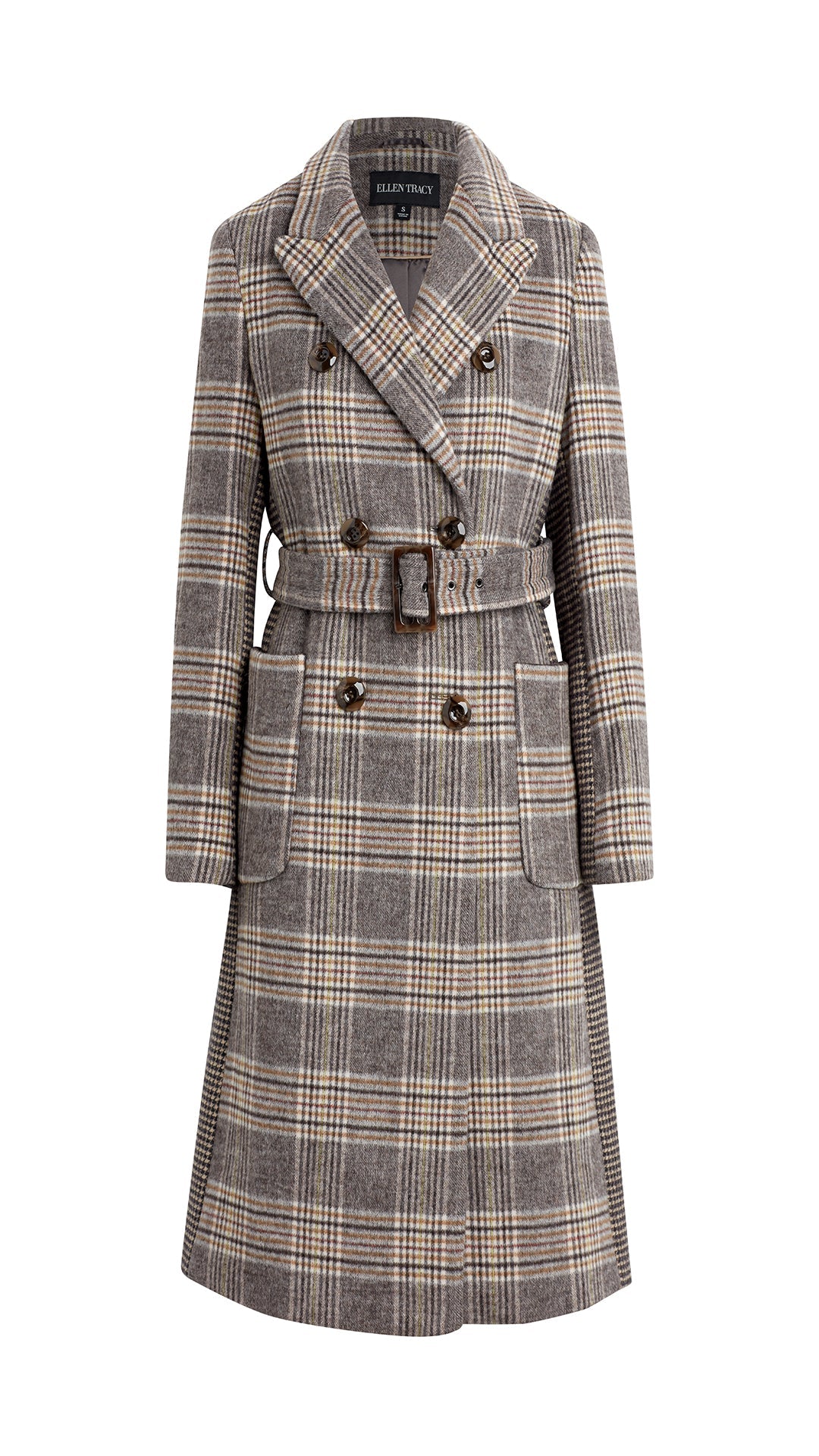 Ellen Tracy Cambridge Jacket in Plaid Check THE LUCKY KNOT