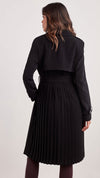 Back view of the Ellen Tracy London Trench Coat