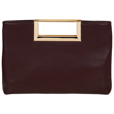 The Grace Clutch - Brown