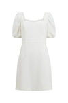 Flat view of the French Connection Bridget Dress - Summer White