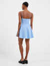 Back view of the French Connection Daisy Dress - Placid Blue