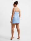 Back view of the French Connection Ruth Dress - Placid Blue